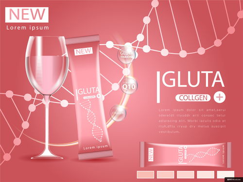 健康食品與醫(yī)美海報(bào)的平面設(shè)計(jì)藝術(shù)